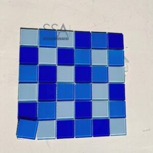 Crystal Glass Swimming Pool Tiles