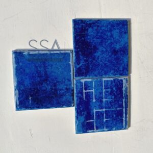 Porcelain Pool Tiles in Classic Cobalto 6x6