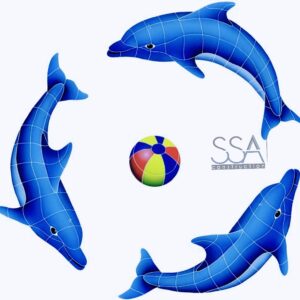 Dolphin Mosaic